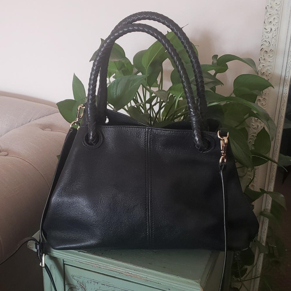 Cole Haan Black Leather Bag